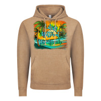 Vintage Coffee life is better at the beach Vintage Hoodie - Jasminsmagicworld