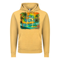 Vintage Mustard life is better at the beach Vintage Hoodie - Jasminsmagicworld