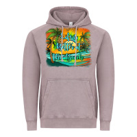 Vintage Zinc life is better at the beach Vintage Hoodie - Jasminsmagicworld