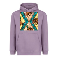 Lavender native american aztec seamless pattern 6 Heavyweight Hoodie - BundleAndBundleShop