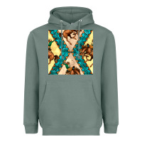 Sage native american aztec seamless pattern 6 Heavyweight Hoodie - BundleAndBundleShop