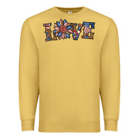 Antique Gold love american sunflower Premium Sweatshirt - BundleAndBundleShop