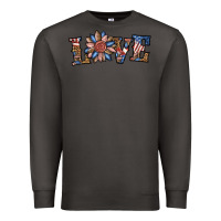 Smoke love american sunflower Premium Sweatshirt - BundleAndBundleShop