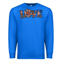 True Royal love american sunflower Premium Sweatshirt - BundleAndBundleShop