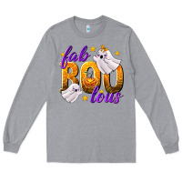Heather Grey Fabboolous Long Sleeve Tee - texasbilliewilder