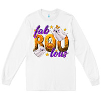 White Fabboolous Long Sleeve Tee - texasbilliewilder