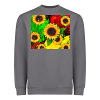 Storm juneteenth sunflowers Heavyweight Sweatshirt - CowGirlArtShop