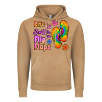 Vintage Camel life is better in flip flops Vintage Hoodie - Jasminsmagicworld