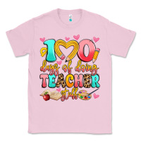 Bubblegum Pink 100 days of doing teacher stuff Classic Tee - Artiststas