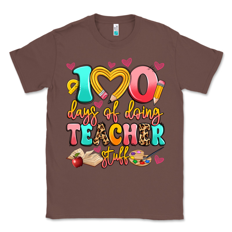 100 Days Of Doing Teacher Stuff Classic Tee by Artiststas | Teevron