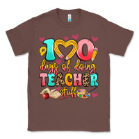 Chestnut 100 days of doing teacher stuff Classic Tee - Artiststas