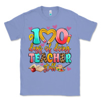Colony Blue 100 days of doing teacher stuff Classic Tee - Artiststas