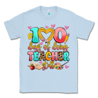 Dusty Blue 100 days of doing teacher stuff Classic Tee - Artiststas