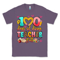 Lavender 100 days of doing teacher stuff Classic Tee - Artiststas