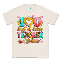 Natural 100 days of doing teacher stuff Classic Tee - Artiststas