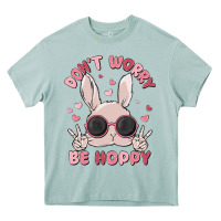 Arona don't worry be hoppy Heavy Core Tee - MaliasSmallBusiness