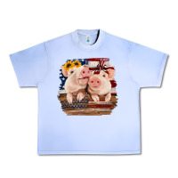 Grape Ice Cute Couple American Pigs Urban Heavy Tee - Bettercallsaul