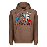 Chestnut tis the season  soccer  frappe coffee Premium Hoodie - FaDigitalArtStudio