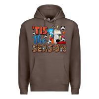 Coffee tis the season  soccer  frappe coffee Premium Hoodie - FaDigitalArtStudio