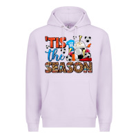 Lilac tis the season  soccer  frappe coffee Premium Hoodie - FaDigitalArtStudio