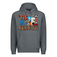 Rock tis the season  soccer  frappe coffee Premium Hoodie - FaDigitalArtStudio