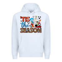 White tis the season  soccer  frappe coffee Premium Hoodie - FaDigitalArtStudio