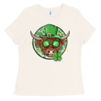 Bone st. patrick's day heifer Ladies Tee - MaliasSmallBusiness