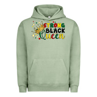 Pigment Oil Green strong black queen Urban Hoodie - Artiststas
