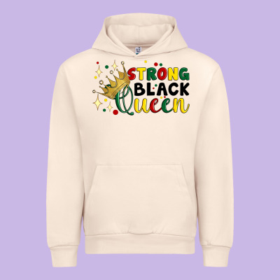 Strong Black Queen Urban Hoodie Designed By Artiststas