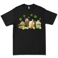 Black patricks day coffee Premium Tee - MaliasSmallBusiness