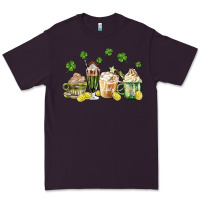 Plum patricks day coffee Premium Tee - MaliasSmallBusiness