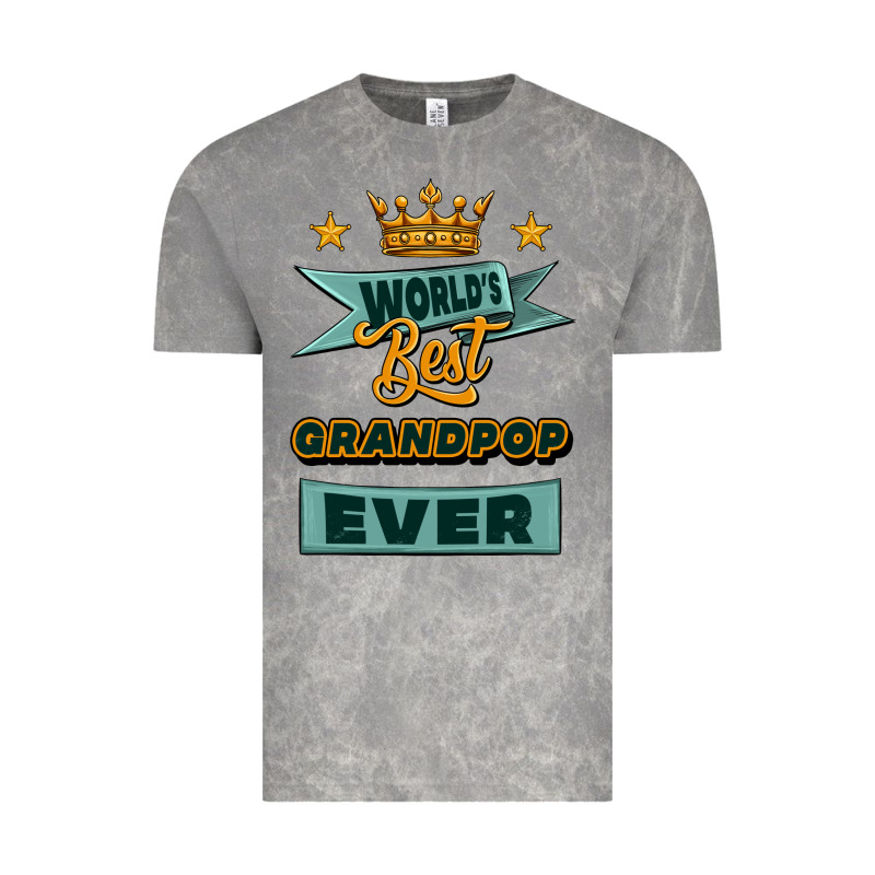 World's Best Grandpop Ever Vintage Tee by Jasminsmagicworld | Teevron