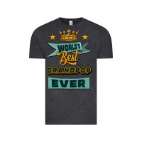 Vintage Black world's best grandpop ever Vintage Tee - Jasminsmagicworld