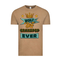 Vintage Coffee world's best grandpop ever Vintage Tee - Jasminsmagicworld