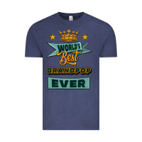 Vintage Denim world's best grandpop ever Vintage Tee - Jasminsmagicworld