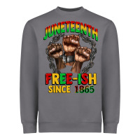 Storm juneteenth free ish since 1865 Heavyweight Sweatshirt - CowGirlArtShop