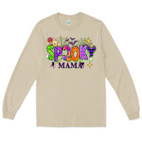Mushroom Halloween Spooky Mama Long Sleeve Tee - texasbilliewilder