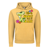 Vintage Mustard life is short make it salty Vintage Hoodie - Jasminsmagicworld