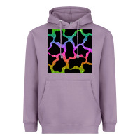 Lavender cow glitter seamless pattern Heavyweight Hoodie - BundleAndBundleShop
