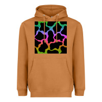 Meerkat cow glitter seamless pattern Heavyweight Hoodie - BundleAndBundleShop