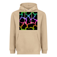 Mushroom cow glitter seamless pattern Heavyweight Hoodie - BundleAndBundleShop