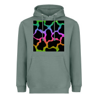 Sage cow glitter seamless pattern Heavyweight Hoodie - BundleAndBundleShop