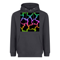 Smoke cow glitter seamless pattern Heavyweight Hoodie - BundleAndBundleShop