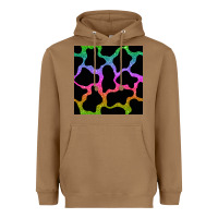 Cow Glitter Seamless Pattern Heavyweight Hoodie | Teevron