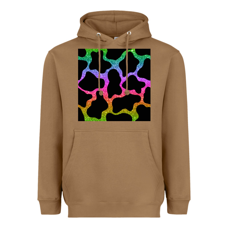 Cow Glitter Seamless Pattern Heavyweight Hoodie by BundleAndBundleShop | Teevron