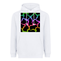 White cow glitter seamless pattern Heavyweight Hoodie - BundleAndBundleShop