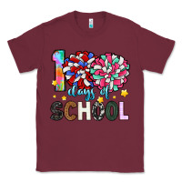 Burgundy 100 days of school Classic Tee - Artiststas