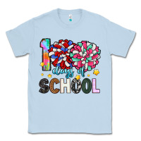 Dusty Blue 100 days of school Classic Tee - Artiststas