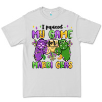 Dove Grey i paused my game for mardi gras Premium Tee - MaliasSmallBusiness