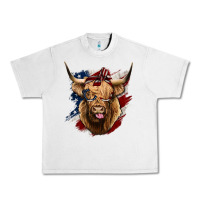 Lunar Rock American Highland Cow Urban Heavy Tee - Bettercallsaul